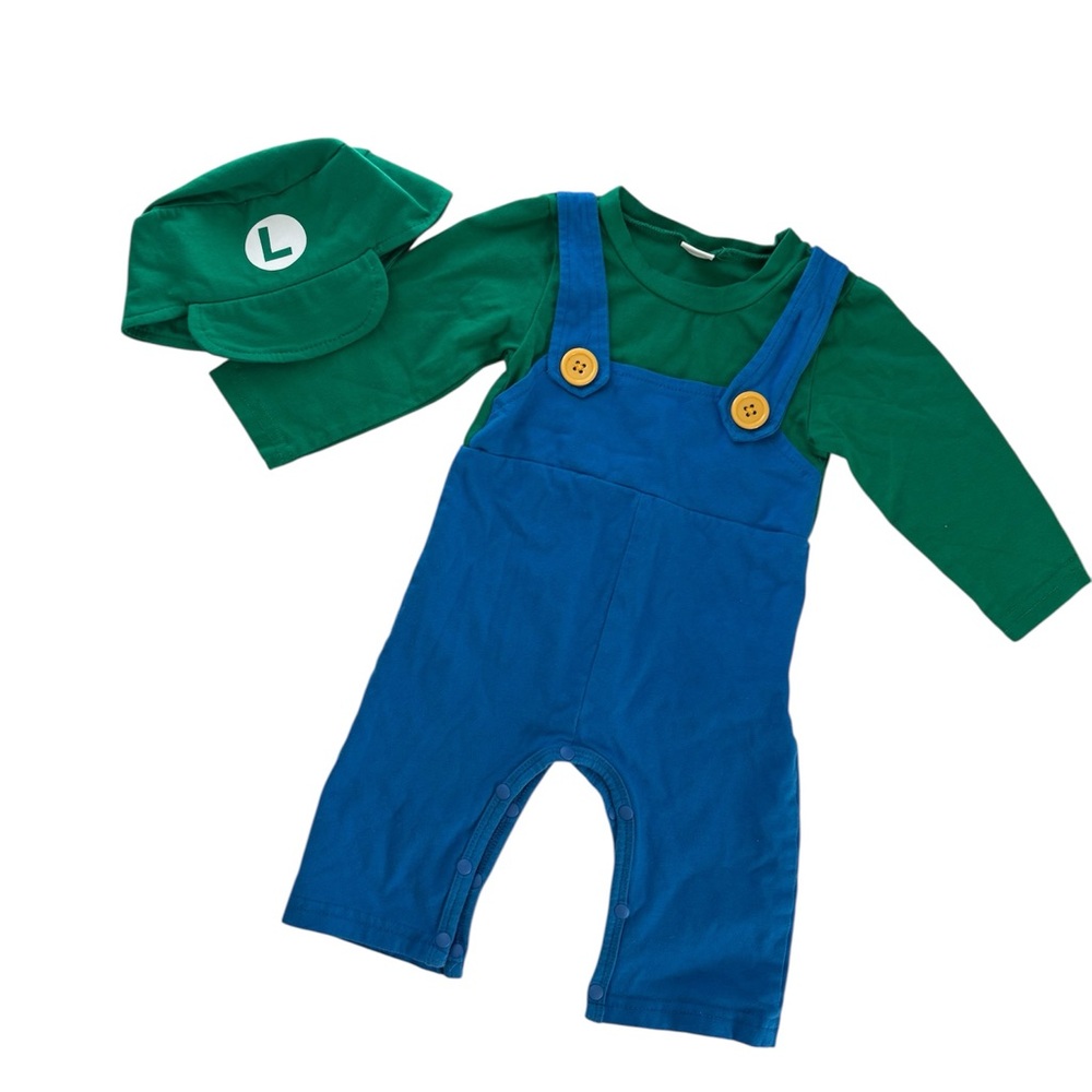 Baby Luigi Costume 3-6 Months